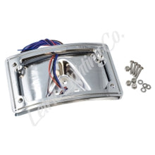 Load image into Gallery viewer, Letric Lighting 2014+ Sportster Perfect Plate Light Chrome Curved License Plate Frame