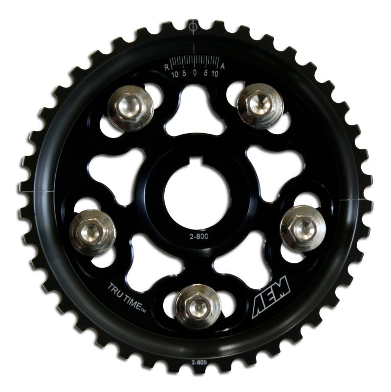 AEM 92-01 Honda Prelude Si VTEC/ Base & SH True Black Tru-Time Cam Gear - GTR Auto
