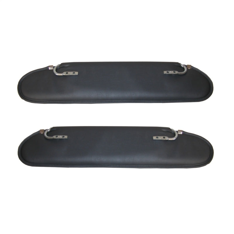 Omix Replacement Sun Visors Charcoal 72-86 CJ models - GTR Auto
