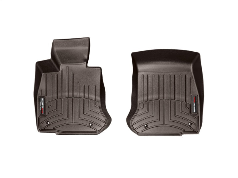WeatherTech 2012-2015 BMW 6-Series Front FloorLiner - Cocoa - GTR Auto