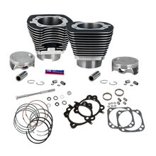 Load image into Gallery viewer, S&amp;S Cycle 99-06 BT Replacement 4-1/8in Bore Cylinder &amp; Piston Kit w/ Stock Bolt Pattern