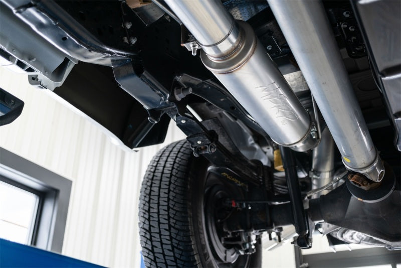 MBRP 2017+ Ford F-250/F-350 6.2L/7.3L Super/Crew Cab Single Side 4in T304 Catback Exhaust - GTR Auto