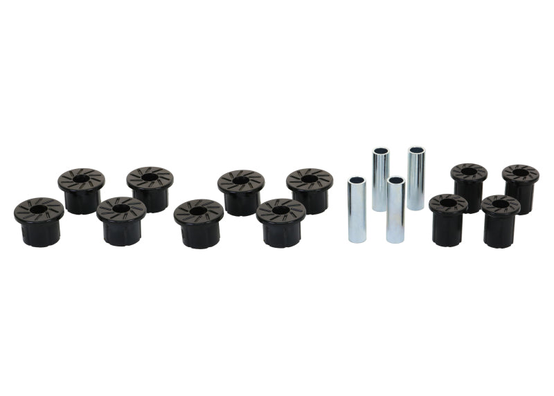 Whiteline 89-95 Toyota Pickup / 01-04 Toyota Tacoma Rear Leaf Spring Shackle Bushing Kit - GTR Auto