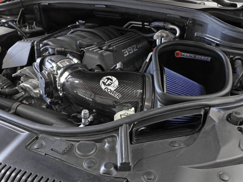 aFe 12-21 Jeep Grand Cherokee 6.4L Track Series Carbon Fiber Cold Air Intake System w/Pro 5R Filter - GTR Auto