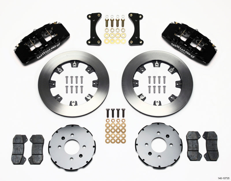 Wilwood Dynapro 6 Front Hat Kit 12.19in 94-01 Honda/Acura w/262mm Disc - GTR Auto