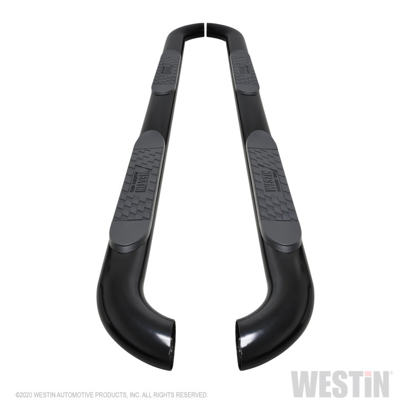 Westin 2020 Jeep Gladiator Platinum 4 Oval Nerf Step Bars - Black - GTR Auto