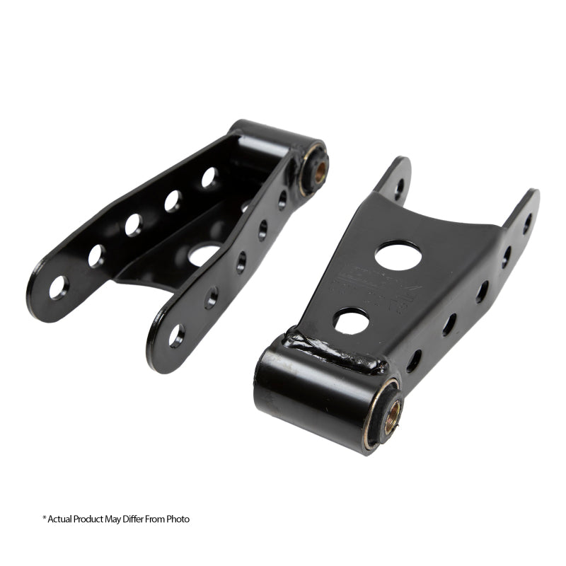 Belltech Shackle kit 2011+ Chevrolet Silverado/Sierra 3/4 Ton Pickup 1in Rear Drop - GTR Auto
