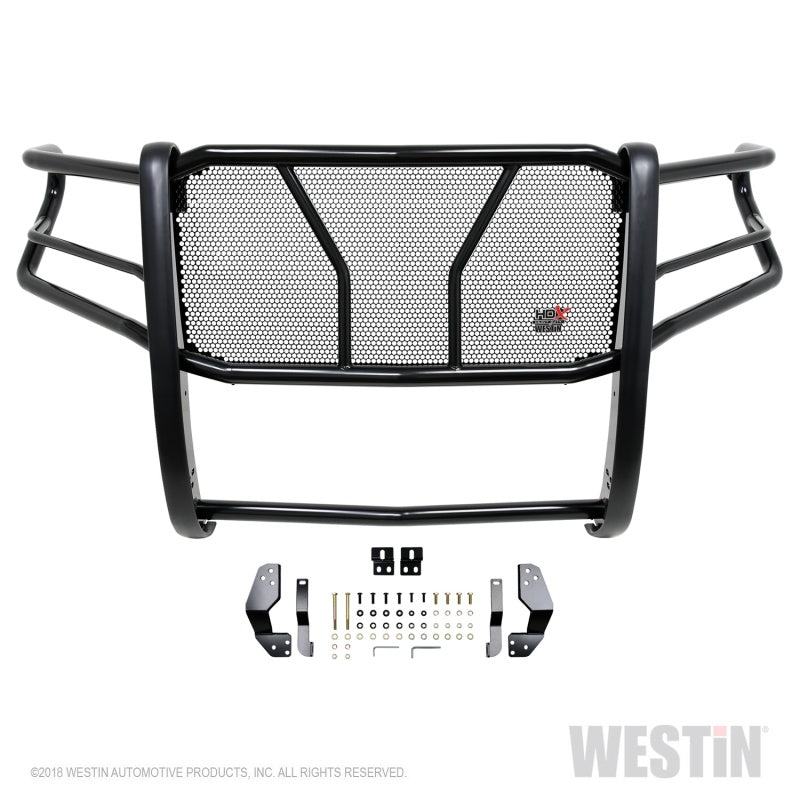 Westin 19-21 GMC Sierra 1500 HDX Grille Guard - Black - GTR Auto