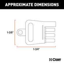Load image into Gallery viewer, Curt 4-Way Flat Connector Tester (Packaged)