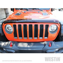 Load image into Gallery viewer, Westin 2018 Jeep Wrangler JL Platinum Bug Shield - Smoke