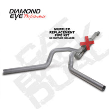 Load image into Gallery viewer, Diamond Eye KIT 4in Catback MFLR RPLCMENT PIPE DUAL AL: 03-07 FORD 6.0L F250/F350 - GTR Auto
