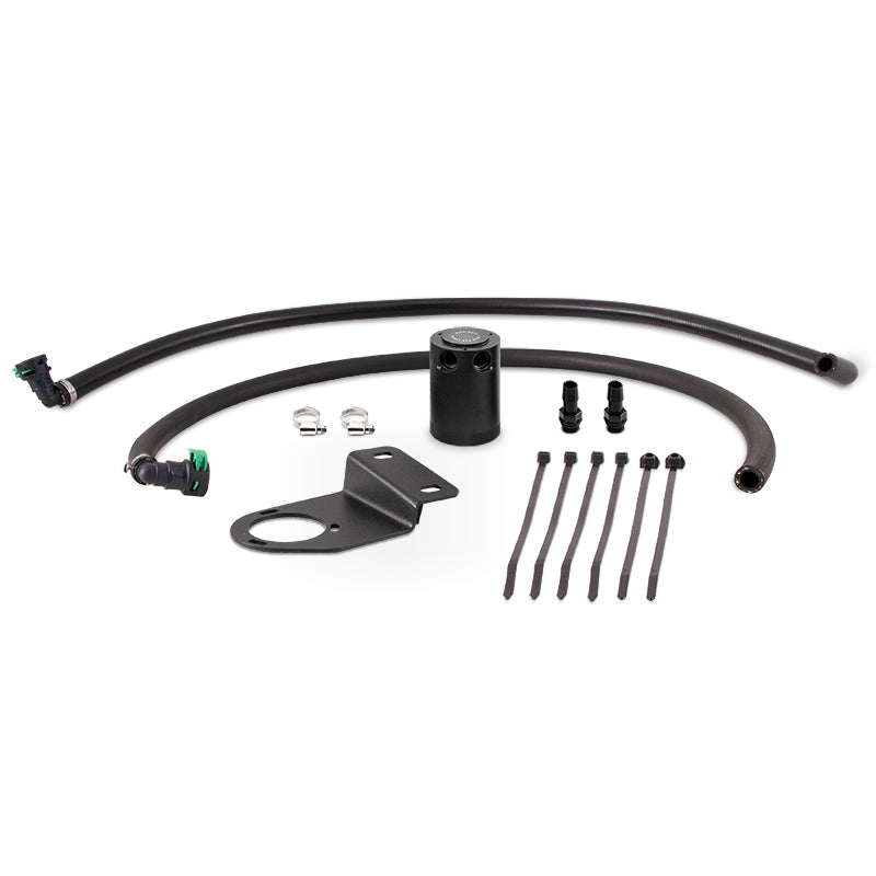 Mishimoto 19+ Ford Ranger Baffled Oil Catch Can Kit - Black - GTR Auto