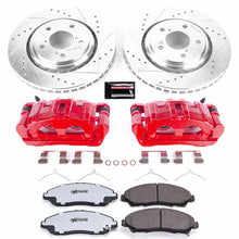 Load image into Gallery viewer, Power Stop 17-20 Honda Ridgeline Front Z36 Truck &amp; Tow Kit w/Cals