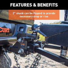 Load image into Gallery viewer, Curt Short Trunnion Bar Weight Distribution Hitch (8000-10000lbs 28-3/8in Bars)