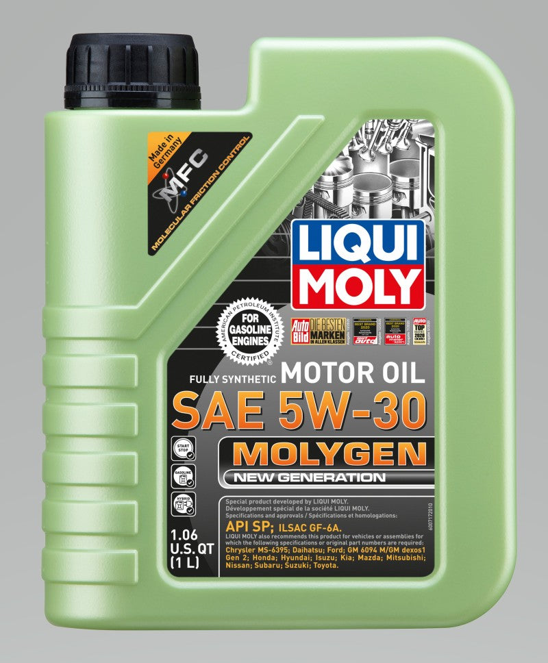 LIQUI MOLY 1L Molygen New Generation Motor Oil SAE 5W30 - GTR Auto