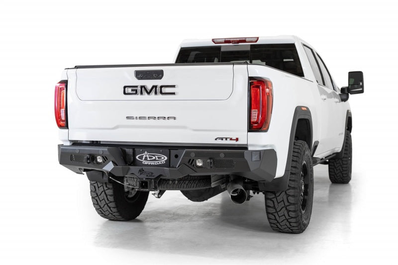 Addictive Desert Designs 2020 GM Sierra/Silverado 2500 Bomber HD Rear Bumper w/ Blind Spot Mounts - GTR Auto