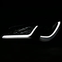 Load image into Gallery viewer, ANZO Projector Headlights With Plank Style Design Black w/Amber 15-16 Toyota Camry (4DR) 121518