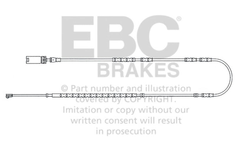 EBC 2013-2015 BMW X1 2.0L Turbo (28I) Rear Wear Leads - GTR Auto