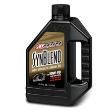 Load image into Gallery viewer, Maxima Syn Blend Ester 4T Semi-Synthetic 10W40 Engine Oil - 1L