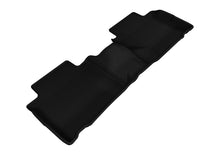 Load image into Gallery viewer, 3D MAXpider 2014-2020 Nissan Rogue Kagu 2nd Row Floormats - Black