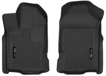 Load image into Gallery viewer, Husky Liners 2019+ Ford Ranger Black Front Floor Liners - GTR Auto