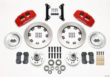 Load image into Gallery viewer, Wilwood Dynapro 6 Front Hub Kit 12.19in Red 70-78 Camaro - GTR Auto