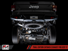 Load image into Gallery viewer, AWE Tuning 20-21 Jeep Gladiator JT 3.6L Trail Edition Cat-Back Exhaust - GTR Auto