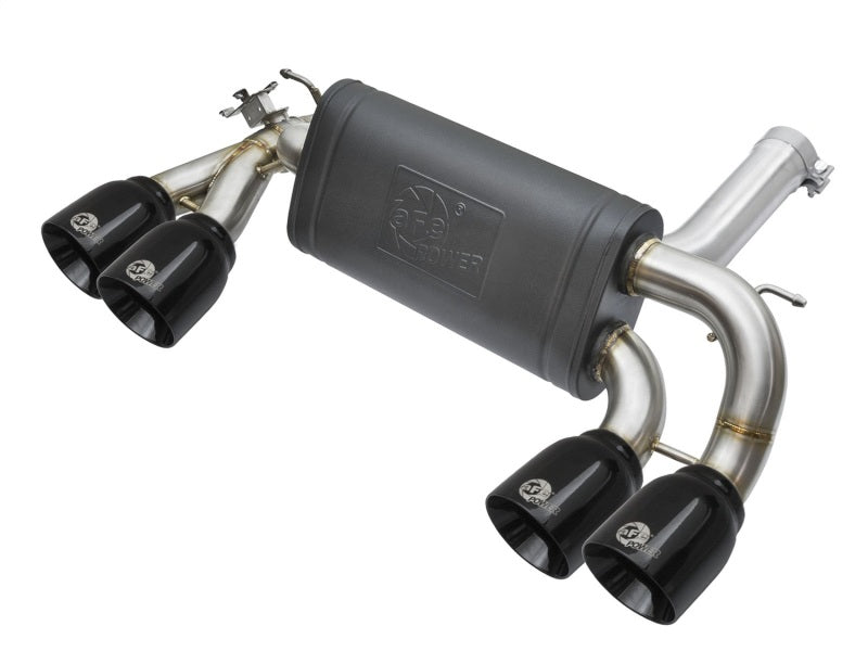 aFe MACHForce XP 3in - 2 1/2in Axle Back 304SS Exhaust w/ Black Tips 16-17 BMW M2 (f87) - GTR Auto