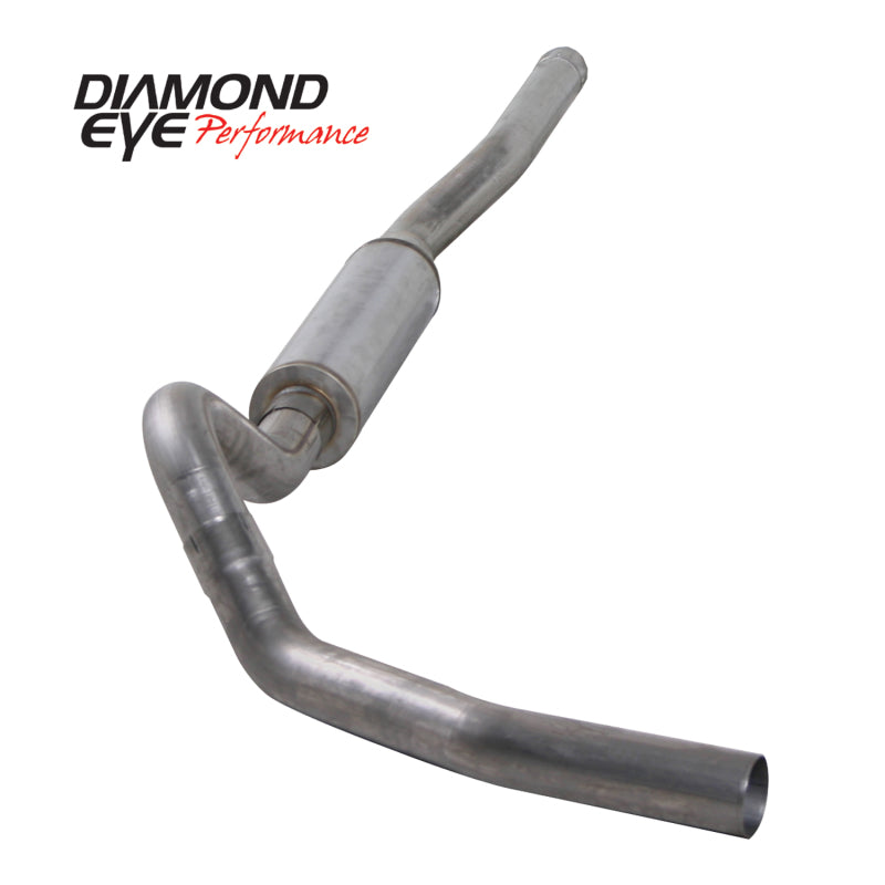 Diamond Eye KIT 4in Catback Single MFLR RPLCMENT PIPE SS CHEVY/GMC 6.6L 2500/3500 2006-2007.5 - GTR Auto