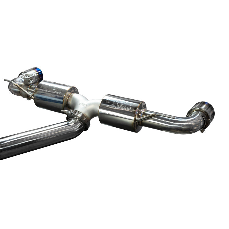 Injen 20-21 Toyota Supra 3.0L Turbo 6cyl SS Cat-Back Exhaust w/ Burnt Tips - GTR Auto