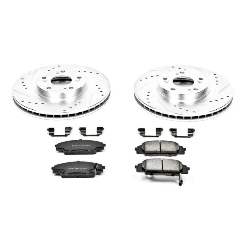Power Stop 02-06 Acura RSX Front Z23 Evolution Sport Brake Kit - GTR Auto