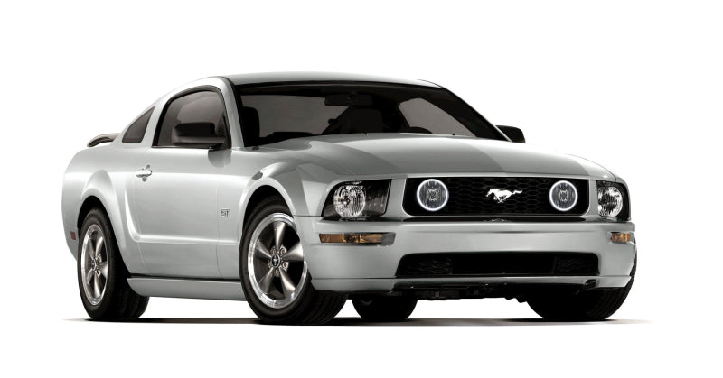 Oracle Ford Mustang GT 05-09 LED Fog Halo Kit - White - GTR Auto