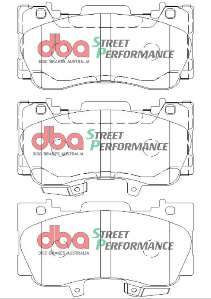 DBA 08/14-06/18 Ford Mustang 2.3 Ecoboost SP500 Brake Pads - GTR Auto