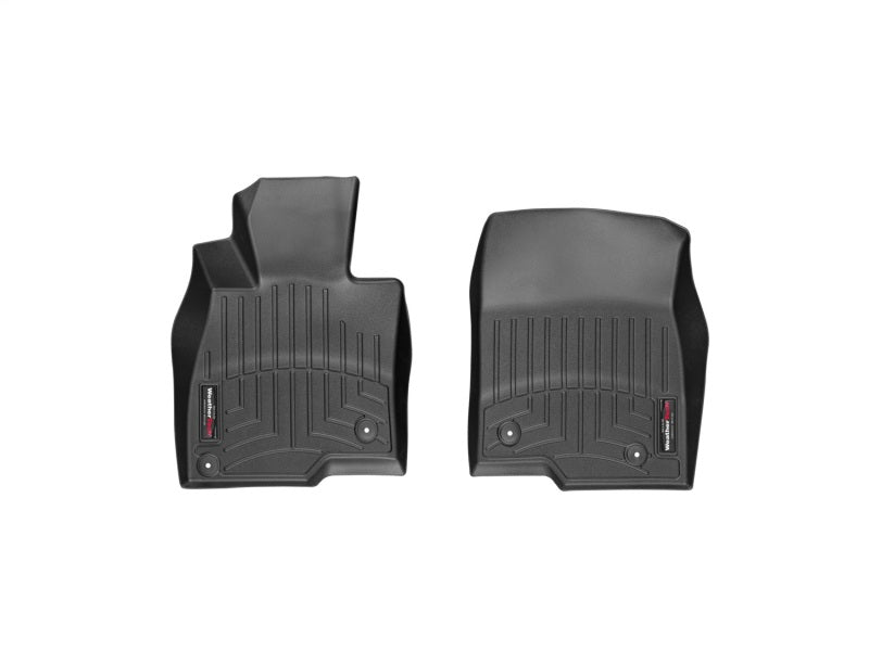 WeatherTech 14+ Mazda Mazda3 Front FloorLiner - Black - GTR Auto