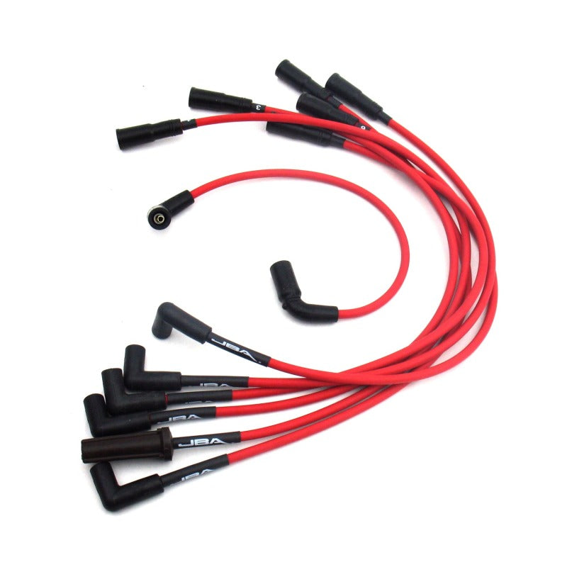 JBA 96-03 GM 4.3L Truck Ignition Wires - Red - GTR Auto