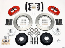 Load image into Gallery viewer, Wilwood Narrow Superlite 6R Front Hub Kit 14.00in Red 70-78 Camaro - GTR Auto