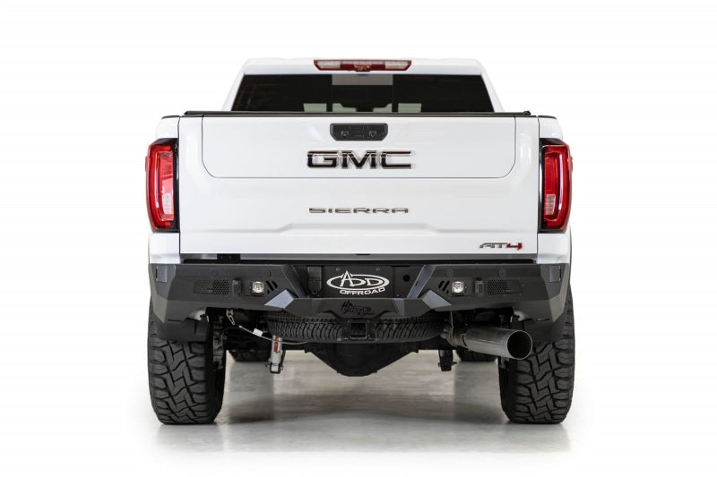 Addictive Desert Designs 2020 GM Sierra/Silverado 2500 Bomber HD Rear Bumper w/ Blind Spot Mounts - GTR Auto