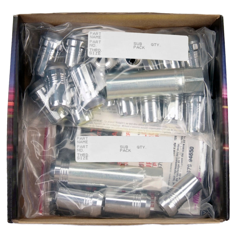 McGard SplineDrive Tuner 8 Lug Install Kit w/Locks & Tool (Cone) M14X1.5 / 22mm Hex - Chrome - GTR Auto
