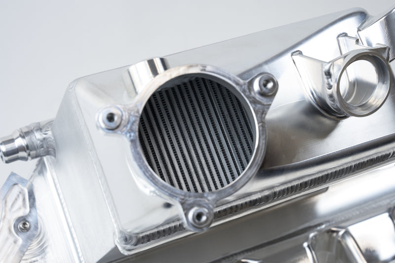 CSF BMW M2/M3/M4 S58 Comp &amp; Non-Comp (G8X) Charge-Air Cooler Manifold - Raw Billet - GTR Auto