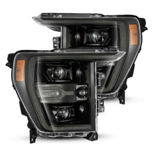 Load image into Gallery viewer, AlphaRex 21-22 Ford F150 Luxx-Series Projector Headlights Alpha-Black w/Activ Light/Seq Signal - GTR Auto