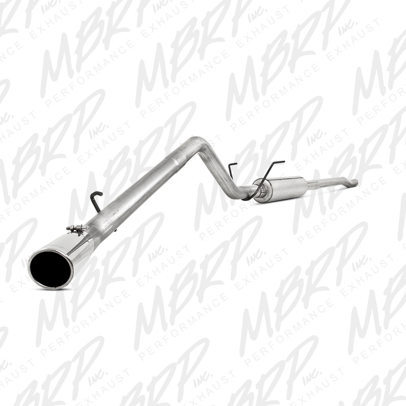 MBRP 06-08 Ram Hemi 1500 Mega Cab 5.7L / 03-13 Ram Hemi 2500/3500 5.7L Alum 3in Cat Back Single Side - GTR Auto