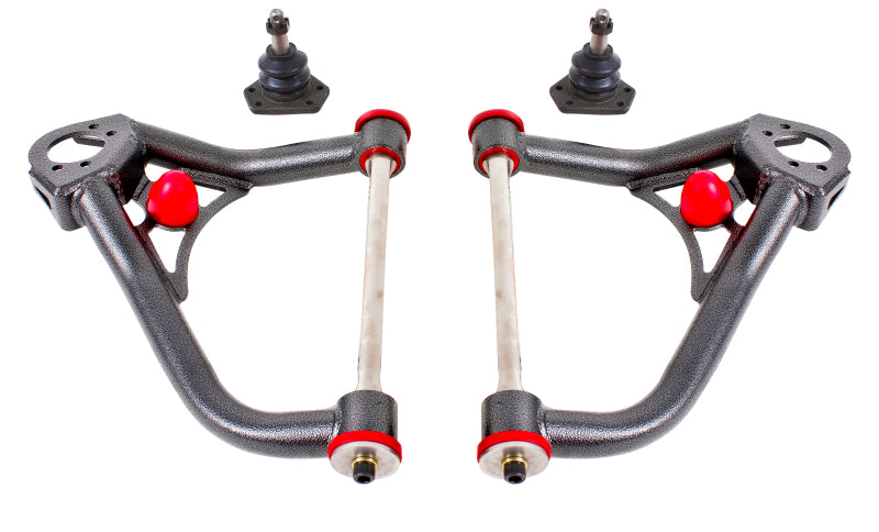 BMR 67-69 1st Gen F-Body Non-Adj. Upper A-Arms (Polyurethane) - Black Hammertone - GTR Auto