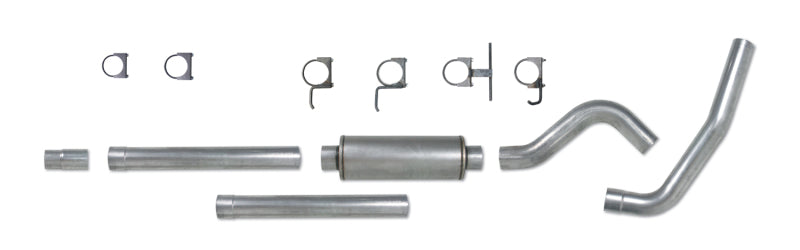 Diamond Eye KIT 4in Catback Single AL: 94-97 FORD 7.3L F250/F350 PWRSTROKE - GTR Auto