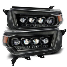 Load image into Gallery viewer, AlphaRex 10-13 Toyota 4Runner NOVA LED Proj Headlights Plank Style Alpha Black w/Seq Signal/DRL - GTR Auto