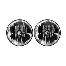 Load image into Gallery viewer, KC HiLiTES 07-18 Jeep JK (Not for Rubicon/Sahara) 7in. Gravity LED DOT Headlight (Pair Pack System) - GTR Auto