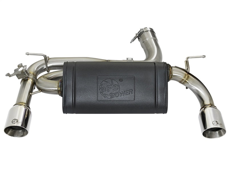 aFe MACHForce XP 16-17 BMW 340i/iX 440i/iX L6-3.0L (t) SS Axle-Back Exhaust w/Polished Tips - GTR Auto