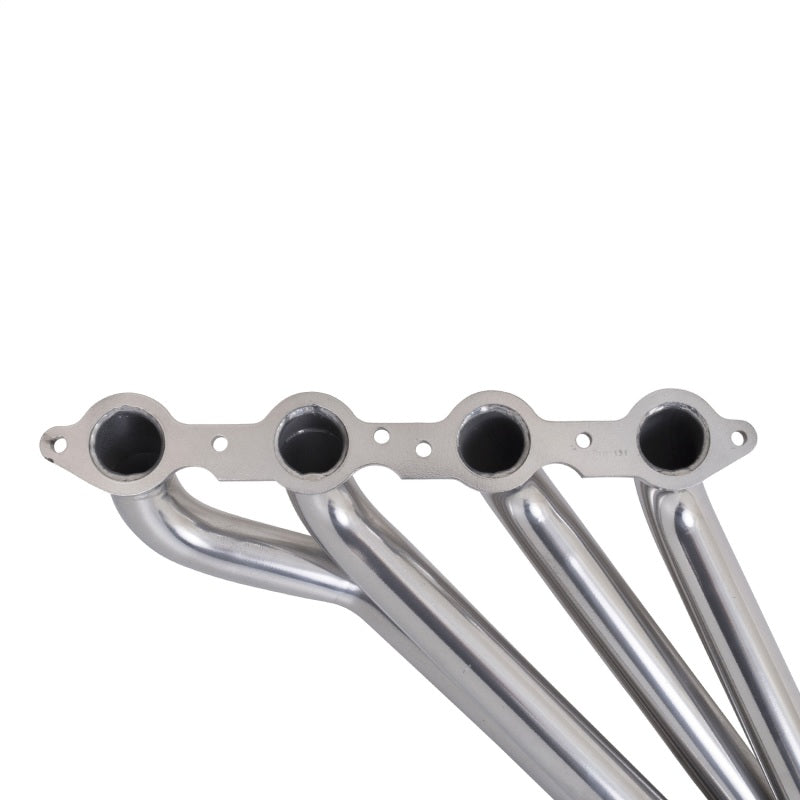 BBK 10-15 Camaro LS3 L99 Long Tube Exhaust Headers With Converters - 1-3/4 Silver Ceramic - GTR Auto