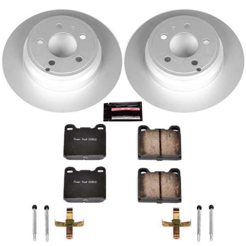 Power Stop 94-97 Volvo 850 Rear Z23 Evolution Sport Coated Brake Kit CRK3145