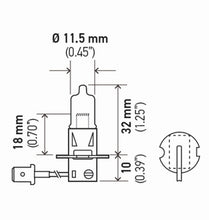 Load image into Gallery viewer, Hella Bulb H3 12V 55W Pk22S T325 (2) - GTR Auto