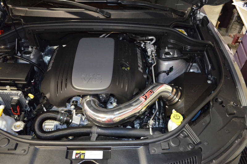 Injen 14-20 Dodge Durango R/T 5.7L V8 Wrinkle Black Power-Flow Air Intake System - GTR Auto